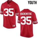 Youth Ohio State Buckeyes #35 Alex Backenstoe Red Nike NCAA College Football Jersey Stock OXI4044IH